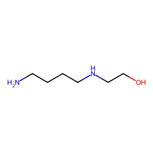 2-(4-Aminobutylamino)ethanol structure