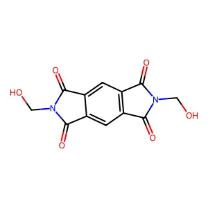 2,6-Bis(hydroxymethyl)pyrrolo[3,4-f]isoindole-1,3,5,7-tetrone structure
