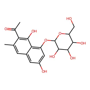 Tinnevellin glucoside structure