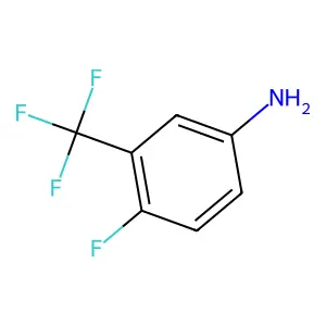 4-Fluoro-3-(trifluoromethyl)aniline structure
