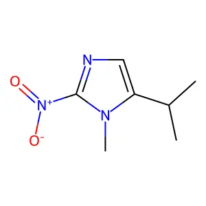 5-Isopropyl-1-methyl-2-nitro-1H-imidazole structure
