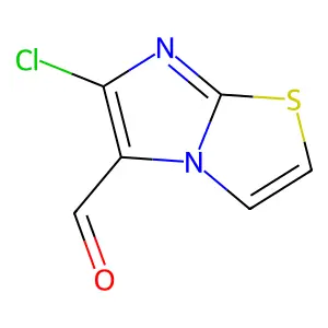 6-Chloroimidazo[2,1-b][1,3]thiazole-5-carbaldehyde structure