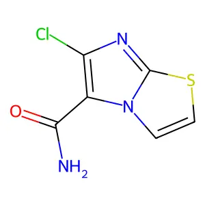 6-Chloroimidazo[2,1-b][1,3]thiazole-5-carboxamide structure