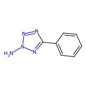 5-Phenyl-2H-tetrazol-2-amine structure