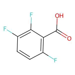 2,3,6-Trifluorobenzoic acid structure