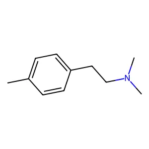 N,N,4-Trimethylbenzeneethanamine structure