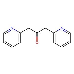 1,3-Di(pyridin-2-yl)propan-2-one structure