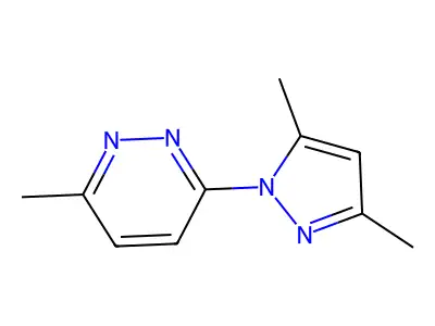 3-(3,5-Dimethylpyrazol-1-yl)-6-methylpyridazine structure