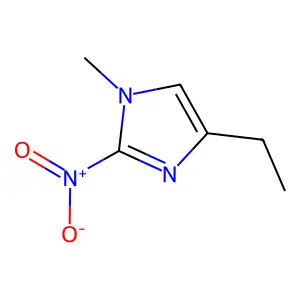 4-Ethyl-1-methyl-2-nitro-1H-imidazole structure