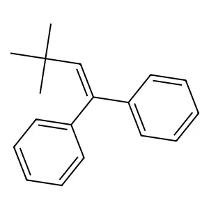 1-Butene, 3,3-dimethyl-1,1-diphenyl- structure