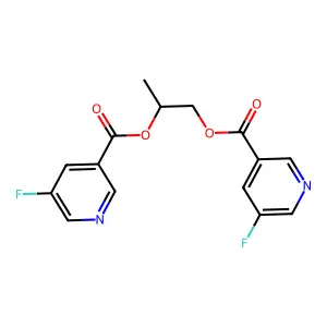 1H-Pyrido(4,3-b)indole, 2,3,4,5-tetrahydro-2-isopentyl-8-methyl-5-(2-(6-methyl-3-pyridyl)ethyl)- structure