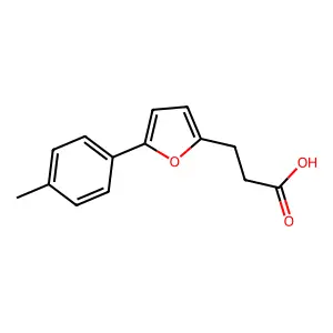 3-[5-(4-Methylphenyl)furan-2-yl]propanoate structure