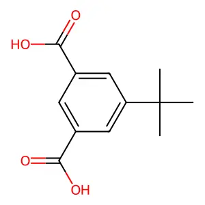 5-叔丁基间苯二甲酸 structure