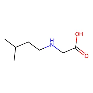 N-Isovalerylglycine structure