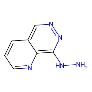 Pyrido(2,3-d)pyridazin-8(7H)-one hydrazone structure
