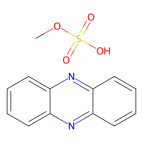 Methyl hydrogen sulfate;phenazine structure