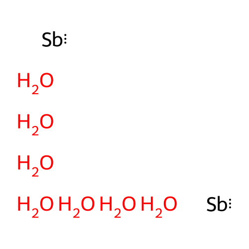 Pyroantimonate structure
