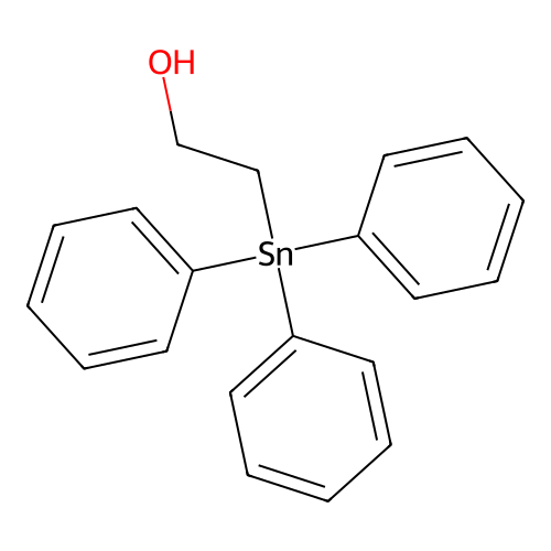 2-(Triphenylstannyl)ethanol structure