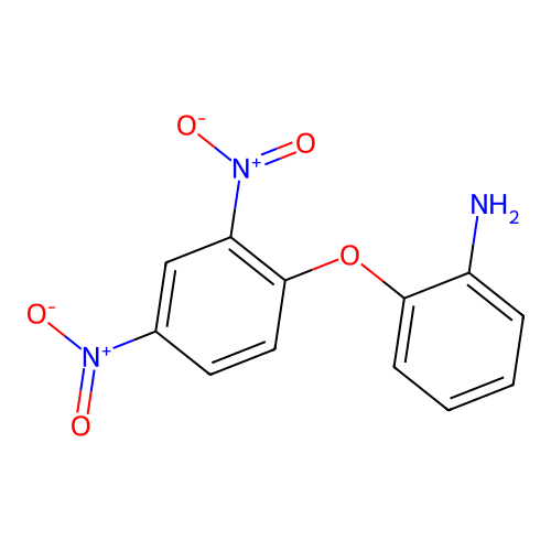 o-(2,4-Dinitrophenoxy)aniline structure