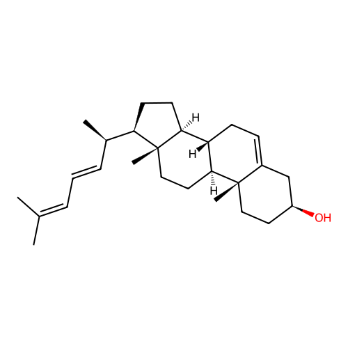 22-Dehydrodesmosterol structure