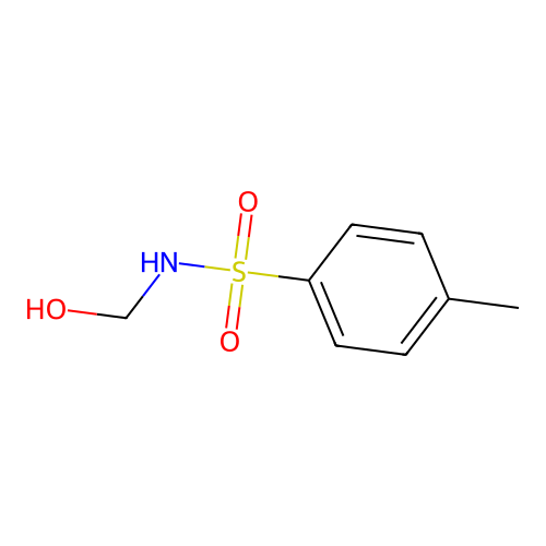 N-(hydroxymethyl)-p-toluenesulfonamide structure