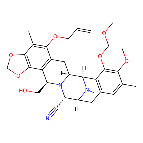 Trabectedin intermediate structure