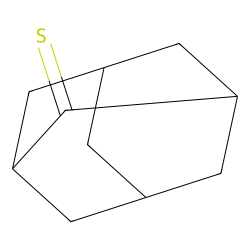Adamantane-2-thione structure