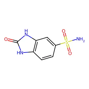 2-oxo-2,3-dihydro-1H-1,3-benzodiazole-5-sulfonamide structure