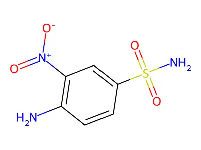 4-Amino-3-nitrobenzene-1-sulfonamide structure