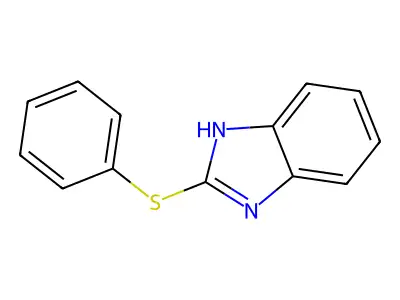 1H-Benzimidazole, 2-(phenylthio)- structure