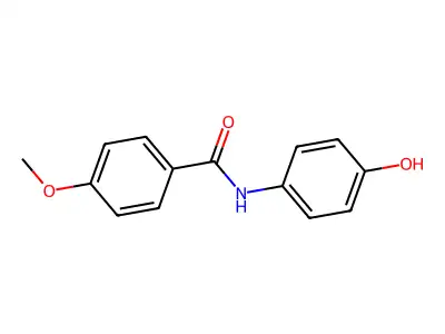 N-(4-Hydroxyphenyl)-4-methoxybenzamide structure