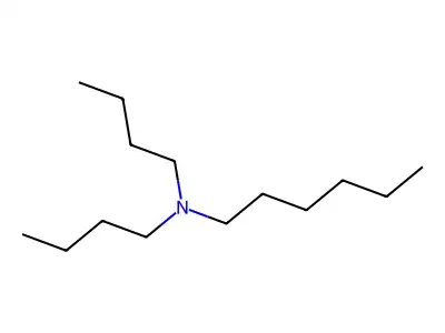 N,N-dibutylhexan-1-amine structure