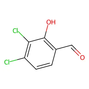 3,4-Dichloro-2-hydroxybenzaldehyde structure