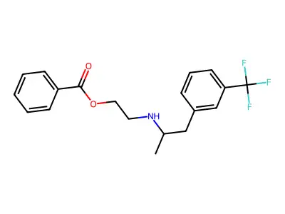 苯氟雷司 structure