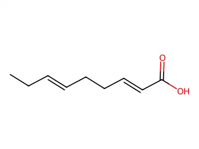 2,6-壬二烯酸 structure
