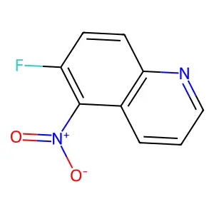 6-Fluoro-5-nitroquinoline structure