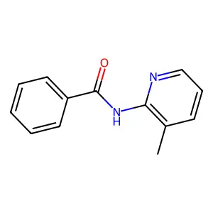 N-(3-甲基-2-吡啶基)苯甲酰胺 structure