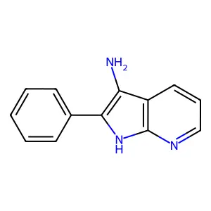 2-Phenyl-1H-pyrrolo[2,3-b]pyridin-3-amine structure