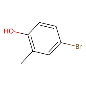 4-Bromo-2-methylphenol structure