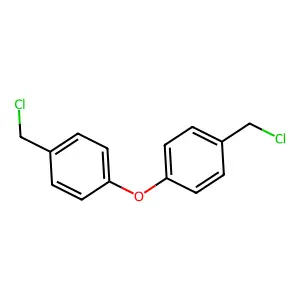 1-(Chloromethyl)-4-[4-(chloromethyl)phenoxy]benzene structure