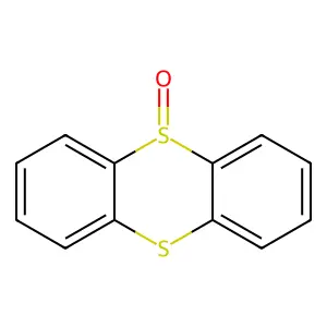 噻蒽-5-氧化物 structure