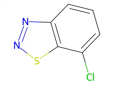 7-Chloro-benzo(1,2,3)thiadiazole structure