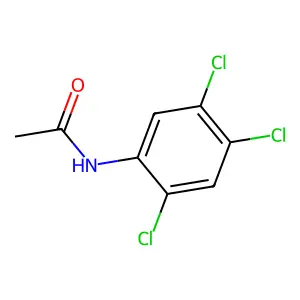 N-(2,4,5-三氯苯基)乙酰胺 structure