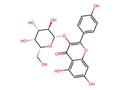三叶豆苷 structure
