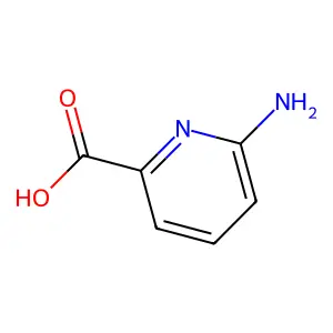 6-Aminopyridine-2-carboxylic acid structure