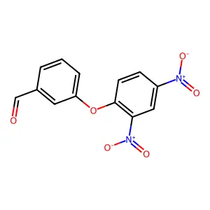 3-(2,4-Dinitrophenoxy)benzaldehyde structure