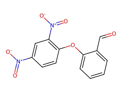 2-(2,4-Dinitrophenoxy)benzaldehyde structure