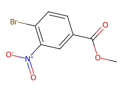 Methyl 4-bromo-3-nitrobenzoate structure