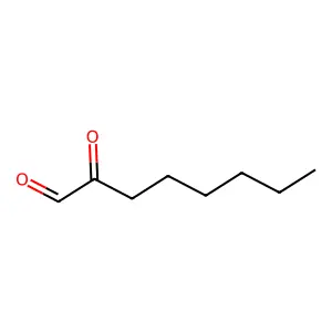 Octanal, 2-oxo- structure