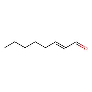 Oct-2-enal structure
